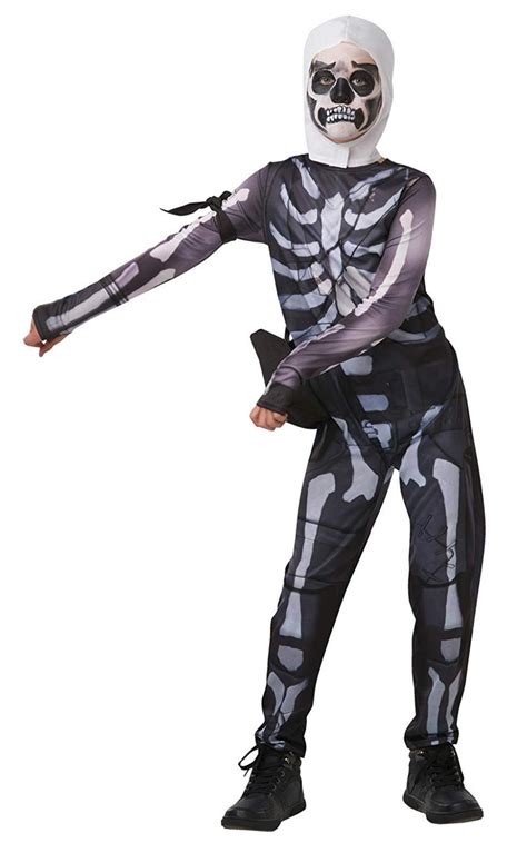 Fortnite Skull Trooper Kids Costume All Boys Halloween Costumes