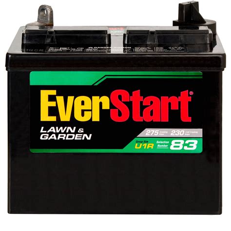 Everstart Lawn And Garden Lead Acid Battery Group Size U1 12 Volt340