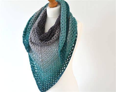 Granny Triangle Shawl Crochet Pattern By Freya Esme Collection
