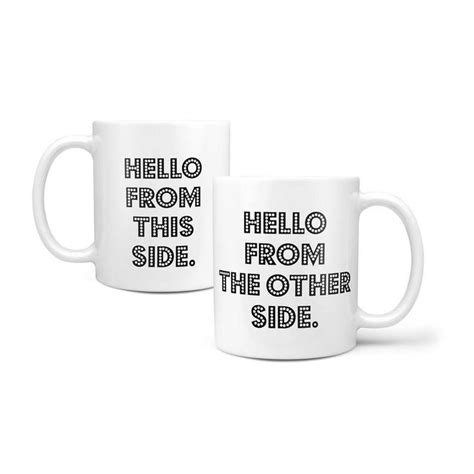 Funny Mug Coffee Mug Hello Mug Coworker T Slogan Mug Etsy Mugs