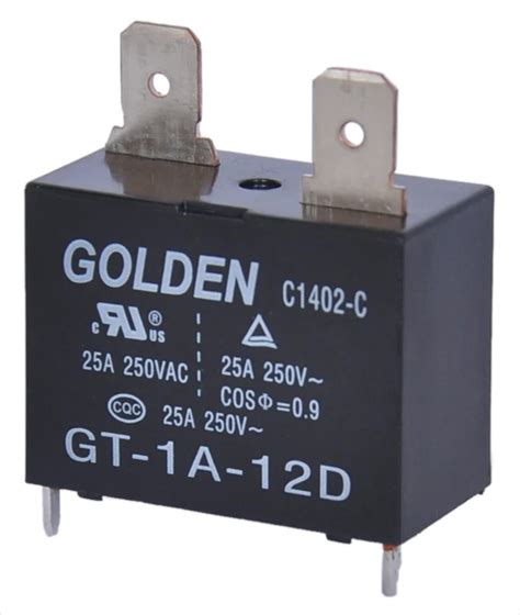 Golden Relay Gt 1a 12d 25a 1hp 2hp Tv 112vdc Spno Plug In Mini 4 Pins 0