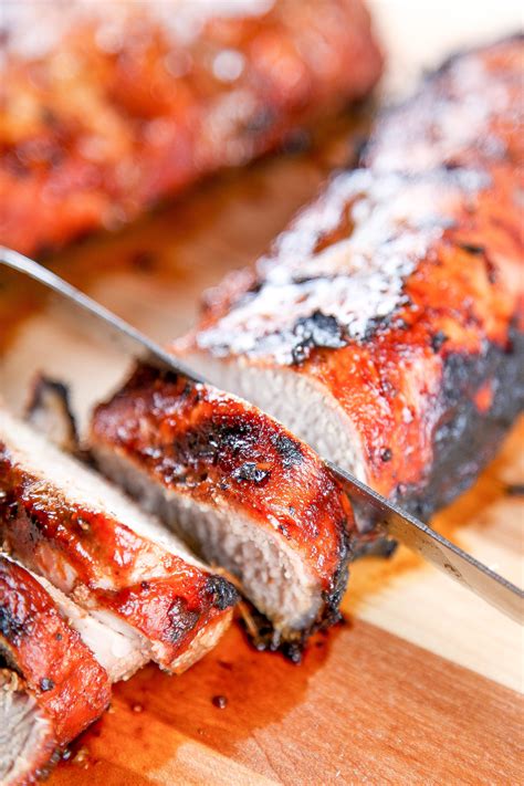 Once the silver skin is removed. Grilled BBQ Pork Tenderloin Recipe - Baking Beauty