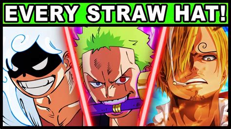 All 13 Straw Hats And Their Powers Explained One Piece Every Straw Hat Crew Member Youtube