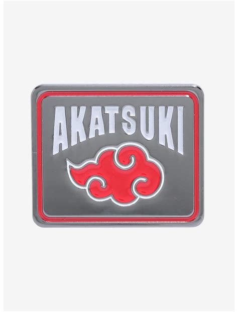 Naruto Shippuden Akatsuki Cloud Logo Enamel Pin Boxlunch Exclusive