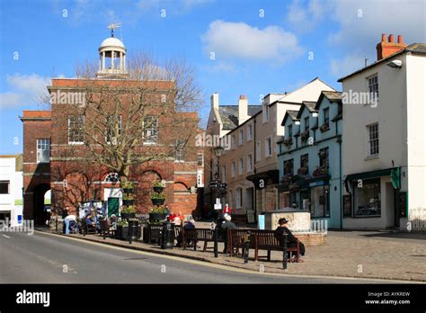 Bridport Town Centre Dorset England Uk Stock Photo Royalty Free