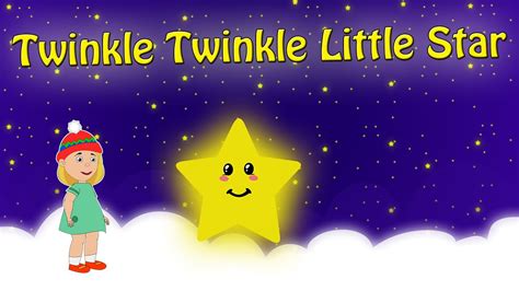 Twinkle Twinkle Little Star Full Nursery Rhyme With Lyrics Lullaby