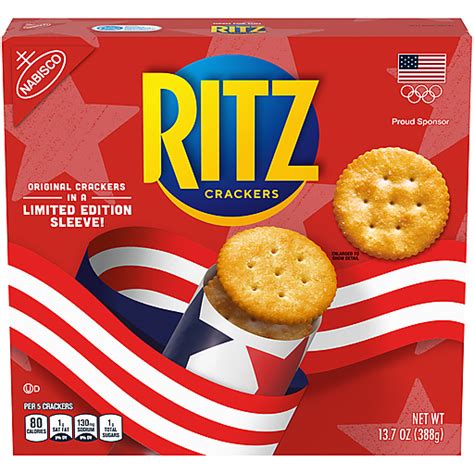 Nabisco Ritz Original Crackers 137 Oz Box Crackers Remke Markets