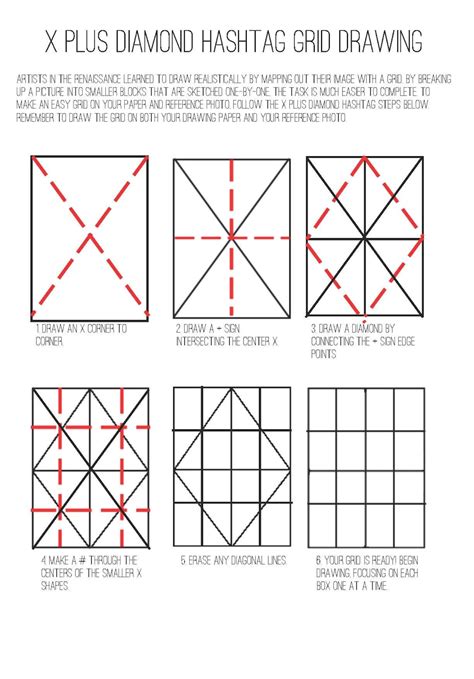 The Helpful Art Teacher How To Create And Use A Drawing Grid