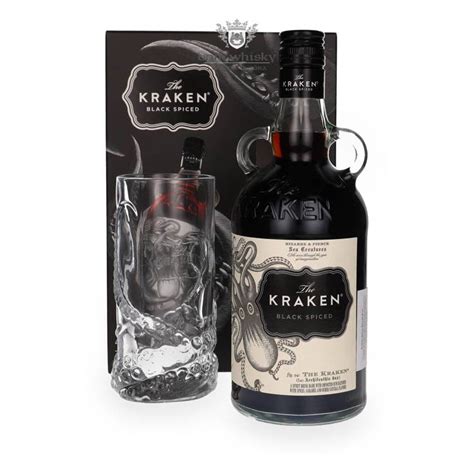 Kraken Spiced Black Rum Szklanka 40 07l Dom Whisky