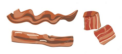 Bacon Slices Clip Art Library