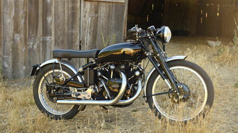 For Sale A Vincent Black Lightning The Fastest Production Motorcycle
