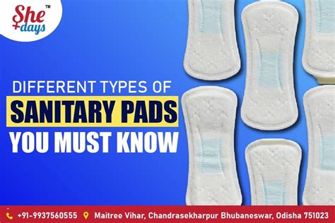 Different Types Of Sanitary Pads You Must Know Rashfree Pads Online