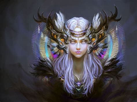 23 Awesome Fantasy Women Art Wallpapers