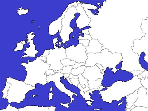 Wie sieht es aber mit den anderen ländern der welt aus? Europakarte Umrisse Länder | filmgroephetaccent