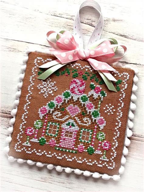 holiday gingerbread cross stitch pattern by sugar stitches design anabella s