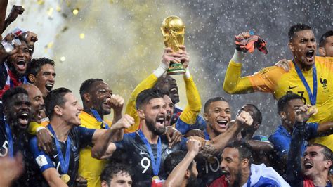 There it will visit during a global journey that began on 22 january 2018, the fifa world cup trophy visited 51 countries across six continents and gave over 330 000 football. List of FIFA World Cup final winners: France adds another ...