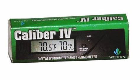 caliber iv hygrometer manual
