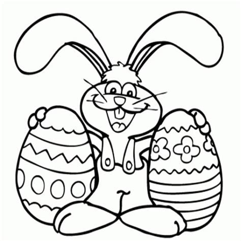Imagenes De Conejos Y Huevos De Pascua Para Pintar Mundo Imagenes