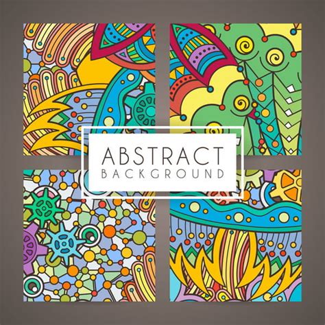 Colorful Intricate Abstract Background Vector Graphic Eps Uidownload