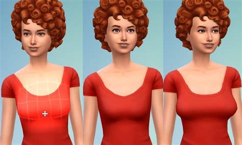 Breast Separation Slider Sims 4 Wicked Mods