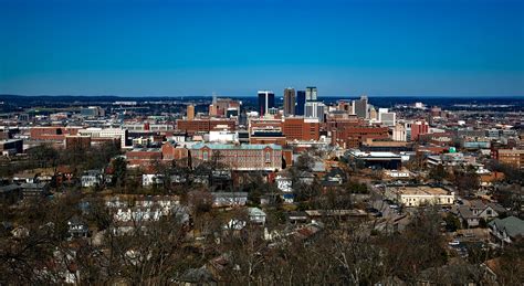Cityview And Buildings In Birmingham Alabama Image Free Stock Photo