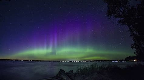 Lake Michigan Northern Lights ~ Bigabstractcakes