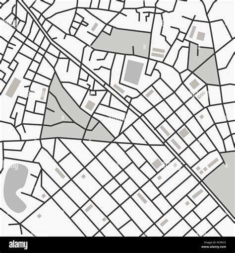 Vector City Map Stock Vector Image Art Alamy