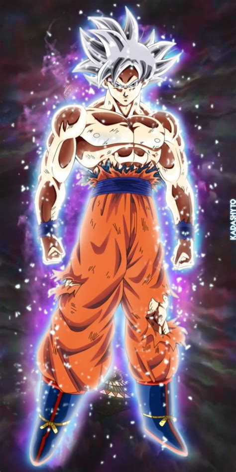 Mastered Ultra Instinct Goku By Kadashyto On Deviantart Anime Dragon