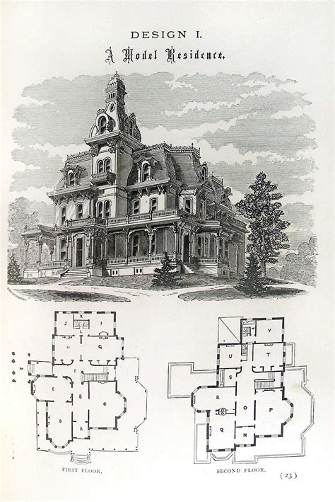 Historic Victorian Mansion Floor Plans House Decor Concept Ideas