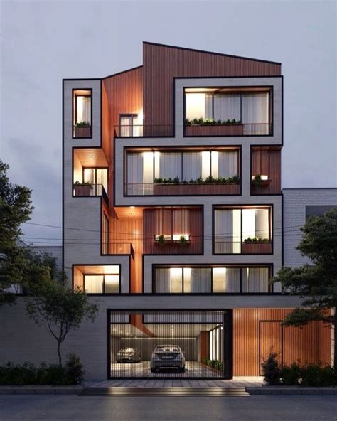 Residential Building Designed By Paymanmrasouli Visualization By