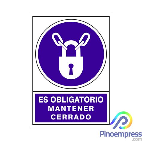 0656 Es Obligatorio Mantener Cerrado Pinoempress