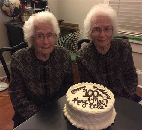 meet the 100 year old identical twins who have never been separated