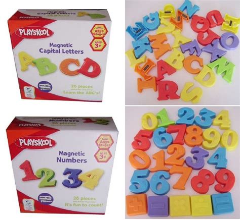 Bunyamins Toy Co Playskool Magnetic Number And Capital Letters
