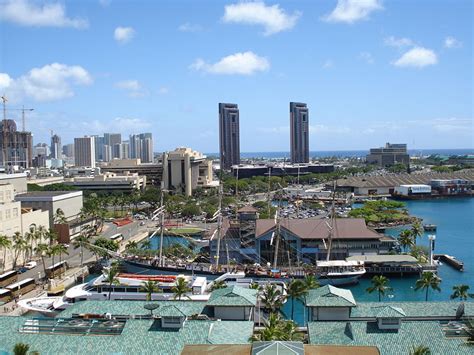 Wps Honolulu Harbor Oahu Port Commerce