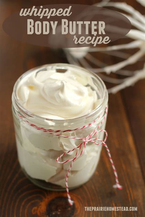 Im In Love With This Whipped Body Butter Recipe It Makes My Hands