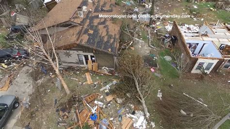 Aerial Footage Shows Pensacola Florida Tornado Damage Nbc News