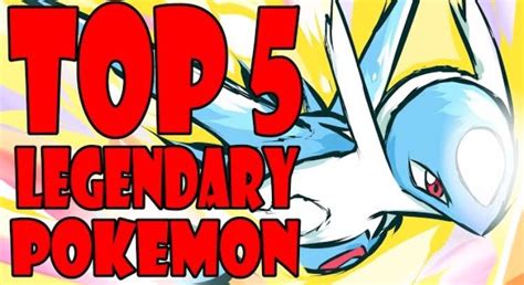 Top5 Favorite Legendary Pokemon Pokémon Amino