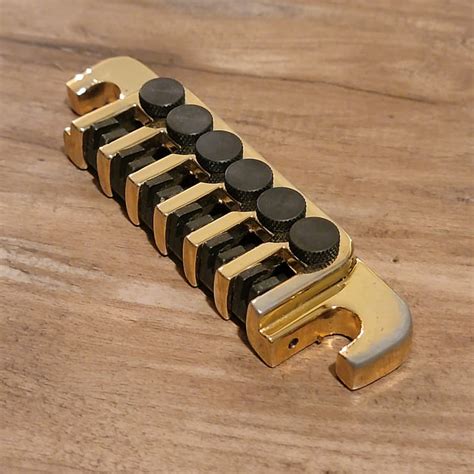 Gibson Tp Fine Tune Tailpiece Gold Very Good Condition Reverb