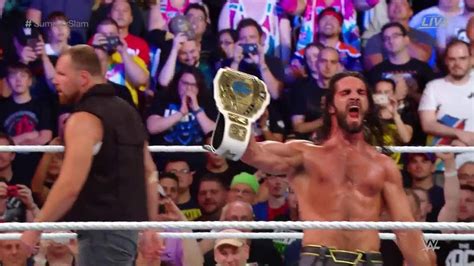 Intercontinental Champion Dolph Ziggler Vs Seth Rollins Wwe
