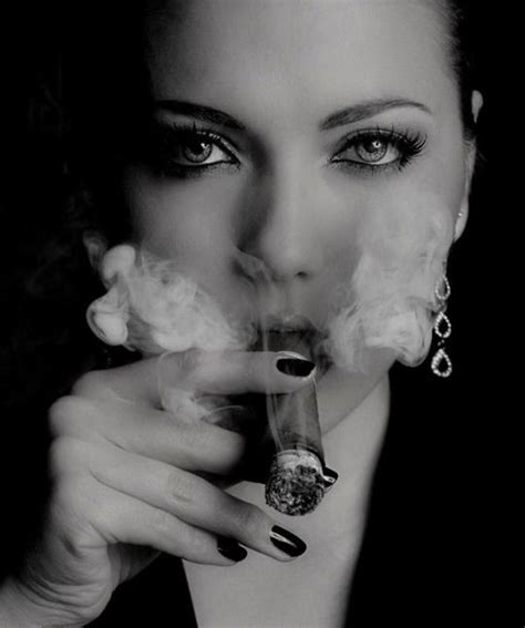 Black And White 100 Photo Album Female Cigar Smokers The Cigarmonkeys