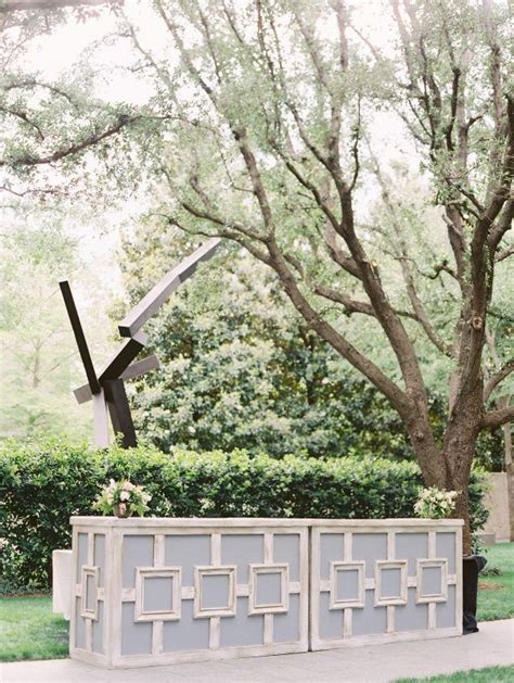 Classic Southern Wedding At The Modern Nasher Sculpture Garden
