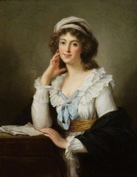 Self Portrait By Élisabeth Louise Vigée Lebrun 1787 Fyvie Castle