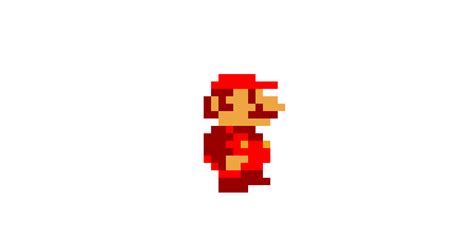 Mario Running Sprite Pixel Art