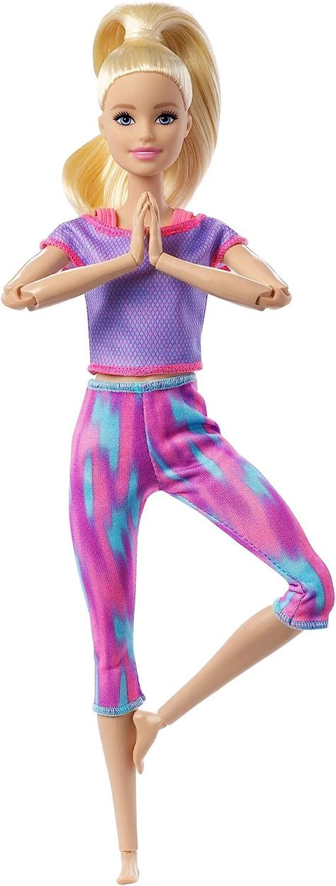 Buy Barbie Made To Move Doll With 22 Flexible Joints And Long Blonde