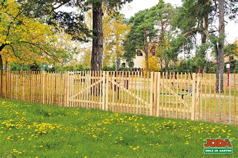 31 luxus holz wohnen garten einzigartig. Rustik Rollzaun Robinie, Pforten inkl. Beschlag, Abstand ...