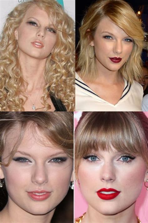 Taylor Swift Before And After Alleged Plastic Surgery Uconscious