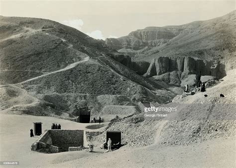 Photo Shows The Entrance To King Tuts Tomb In The Valley Of The