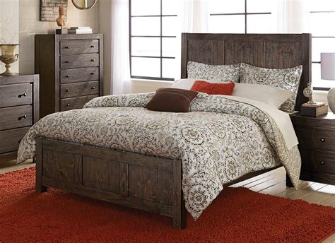 Ashley furniture bolanburg white 2pc bedroom set with cal king bed. Homelegance 1924K-1CK Farrin Rustic Pine Wood California ...