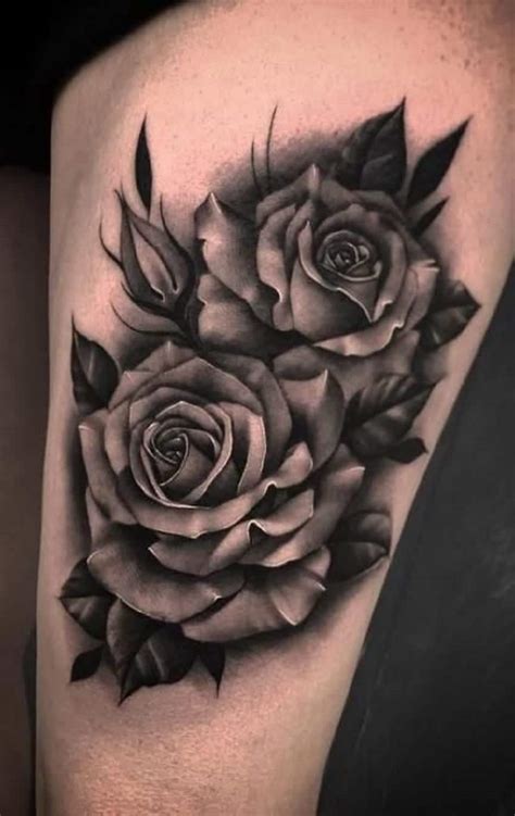 Imagen subida hace 8 años por gracielanilda. Tatuajes de rosas negras: significado y recopilación de ...