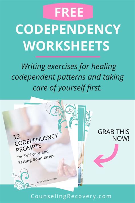 Free Codependency Worksheets in 2020 | Codependency worksheets